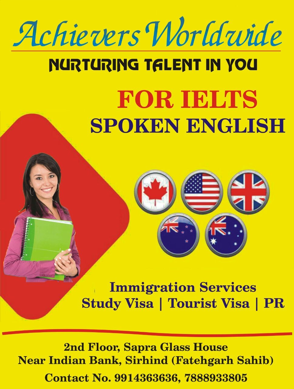 Achievers Worldwide IELTS  Spoken English